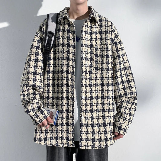 Milan Houndstooth Overshirt