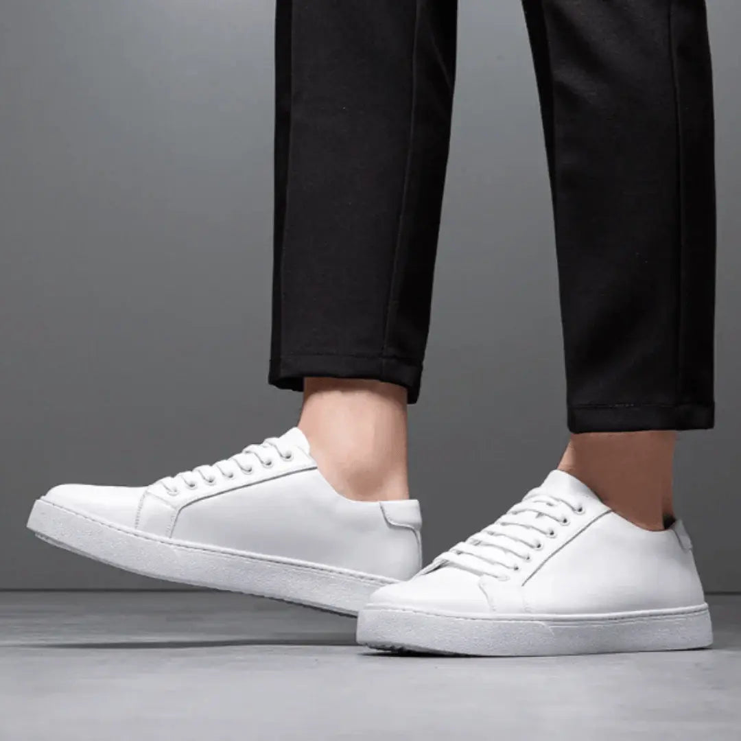 Valmont Leather Low Tops
