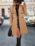 Milan Natural Fabric Trench Coat
