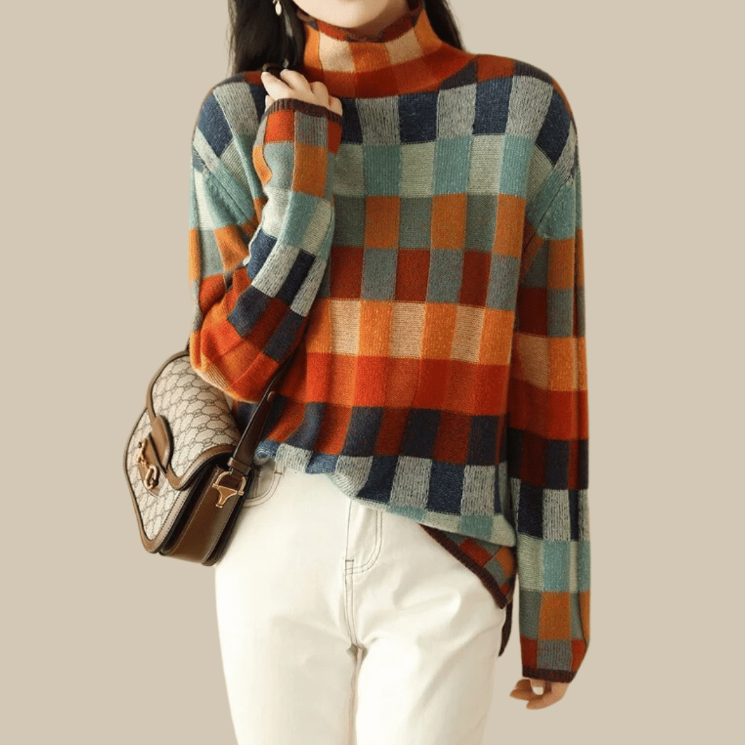 Florence Wool Turtleneck Sweater