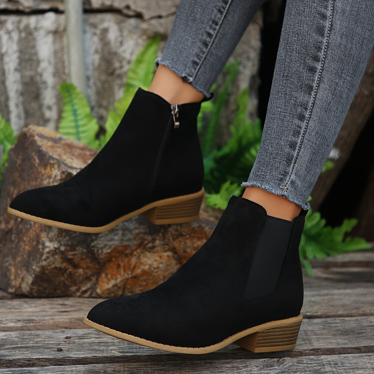 Marrakech Suede Ankle Boots