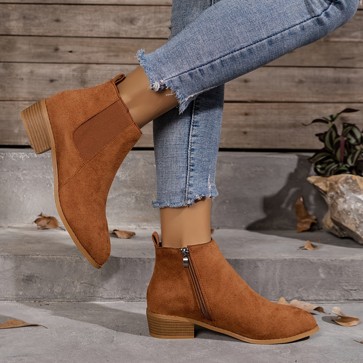 Marrakech Suede Ankle Boots