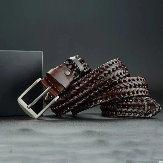 Lourdes Cowhide Leather Belt