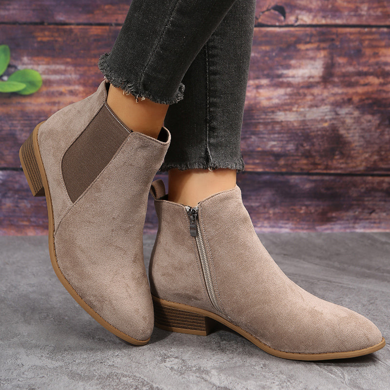Marrakech Suede Ankle Boots