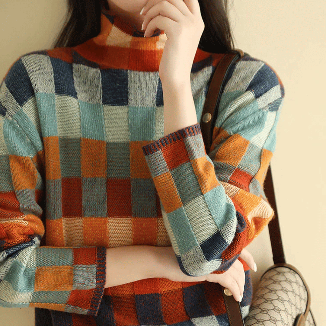Florence Wool Turtleneck Sweater