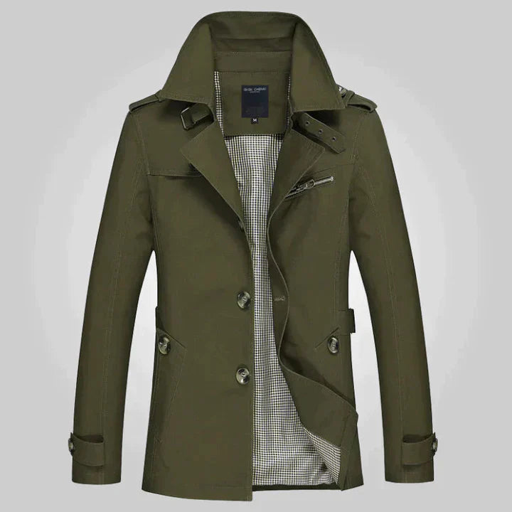Harrow Wool Trench Coat
