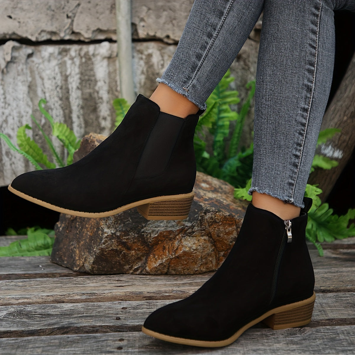 Marrakech Suede Ankle Boots