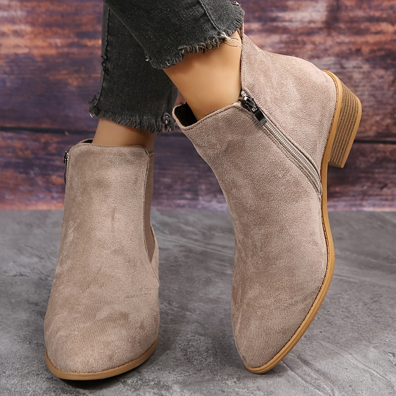 Marrakech Suede Ankle Boots