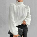 Milan Natural Fabric Rollneck Sweater