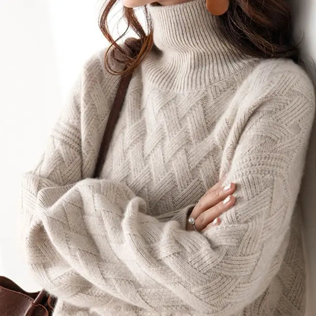 Milan Cashmere Turtleneck