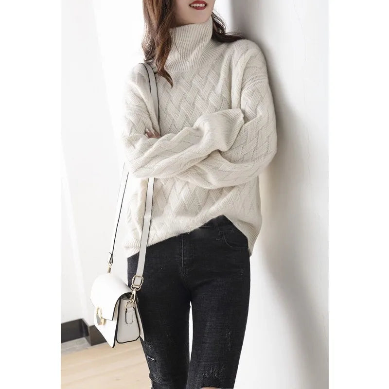 Milan Cashmere Turtleneck