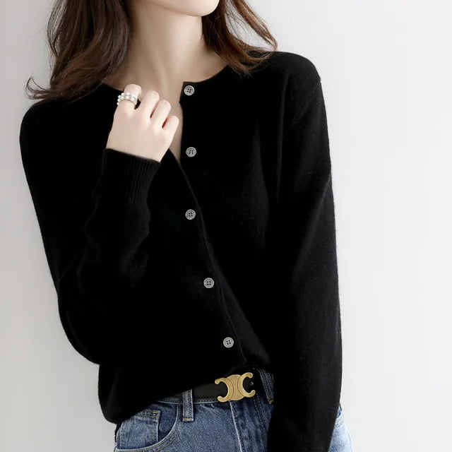 Milan Cashmere Cardigan