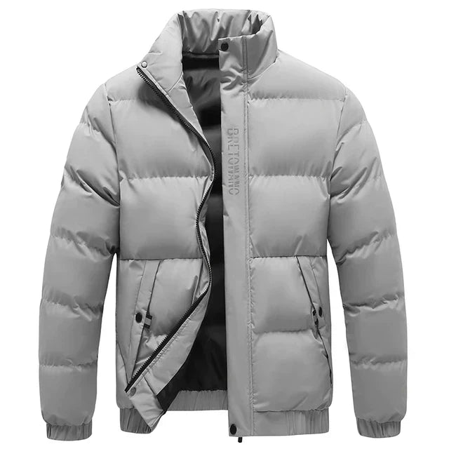 Milan Cotton Stand Collar Jacket