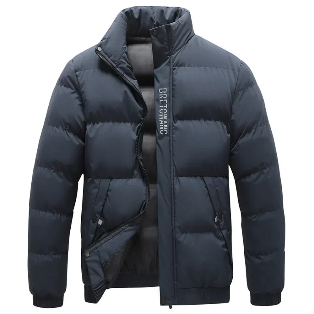 Milan Cotton Stand Collar Jacket