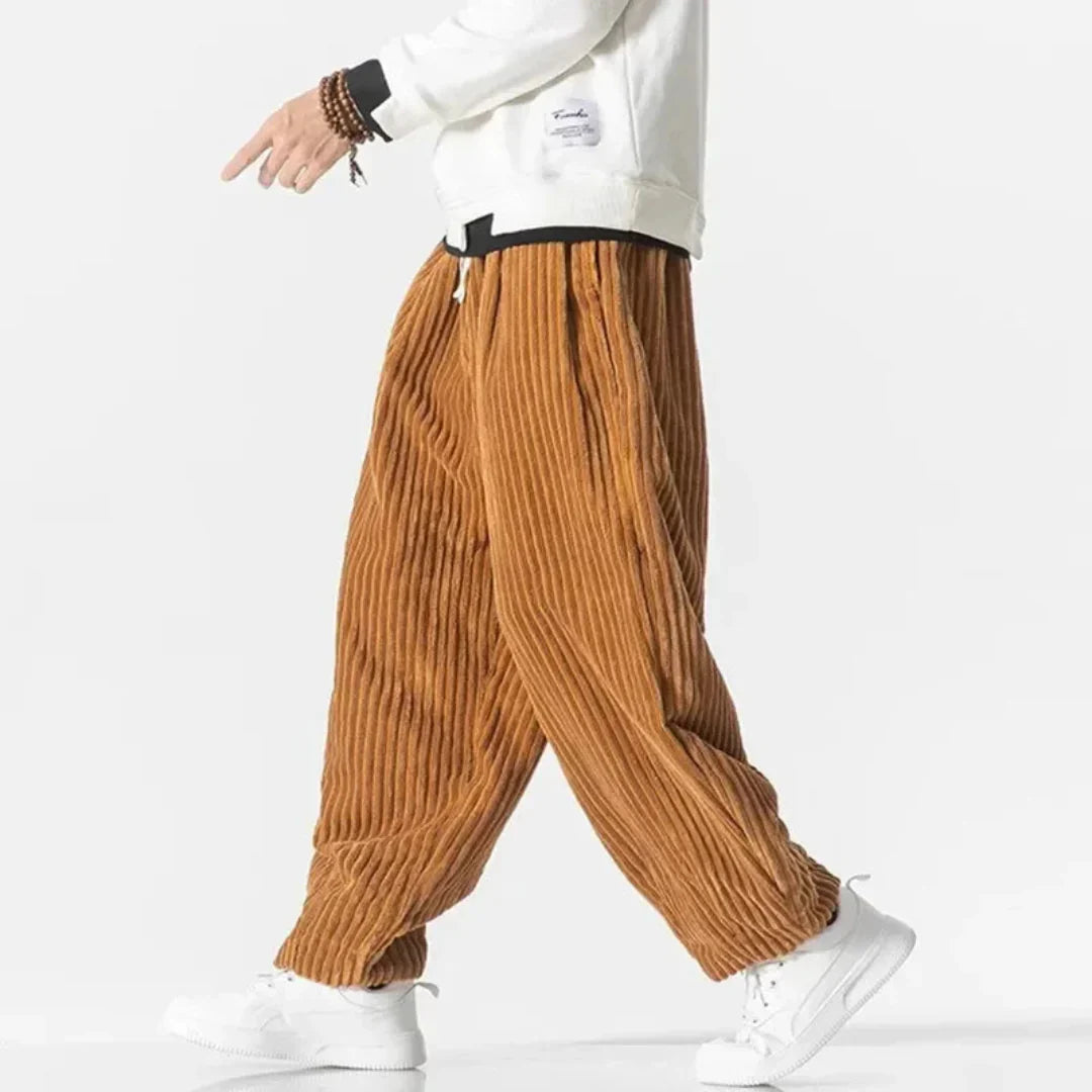 Siena Corduroy Wide-Leg Pants