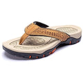 Orion Arch Support Leather Flip Flops