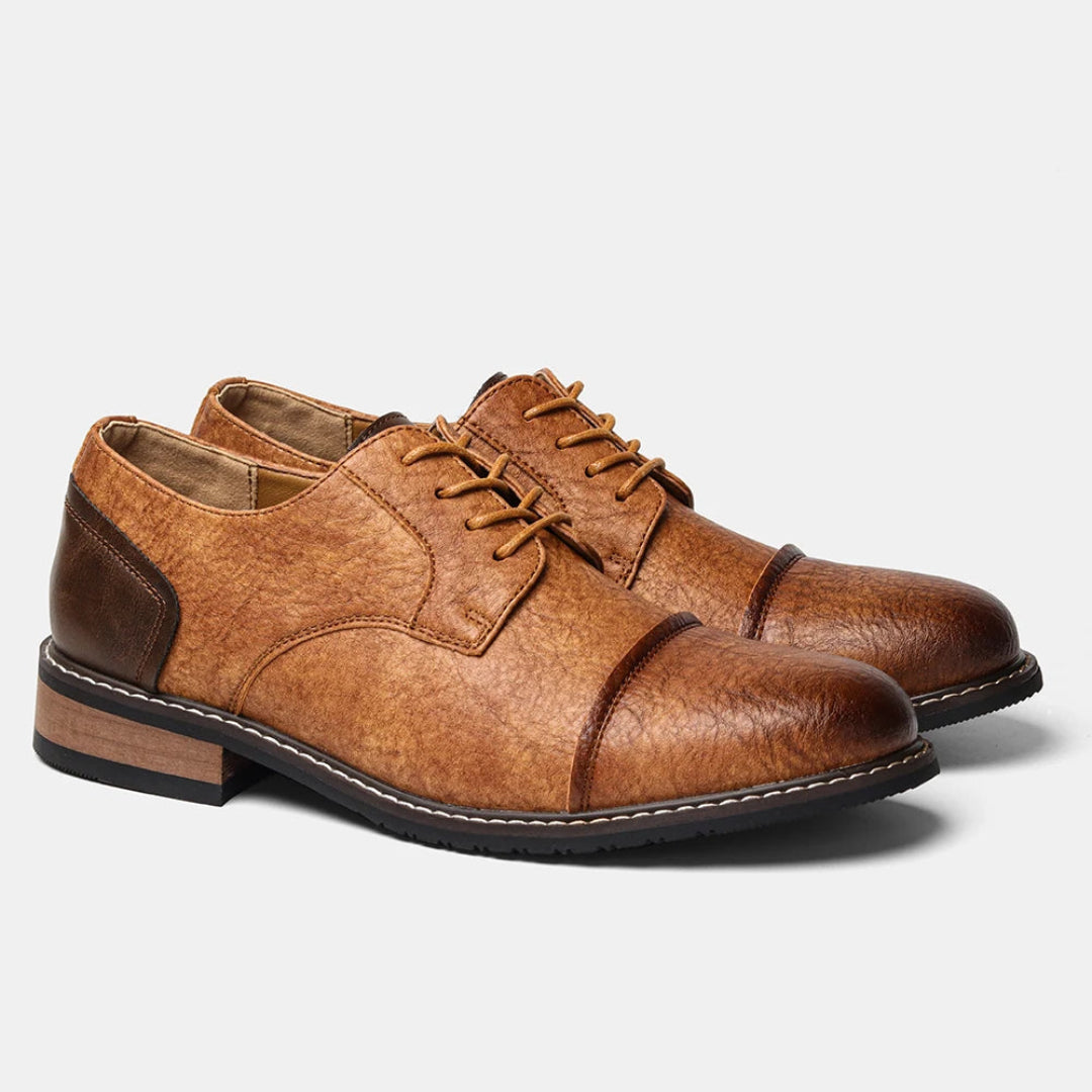 Ravello Leather Derby Shoes