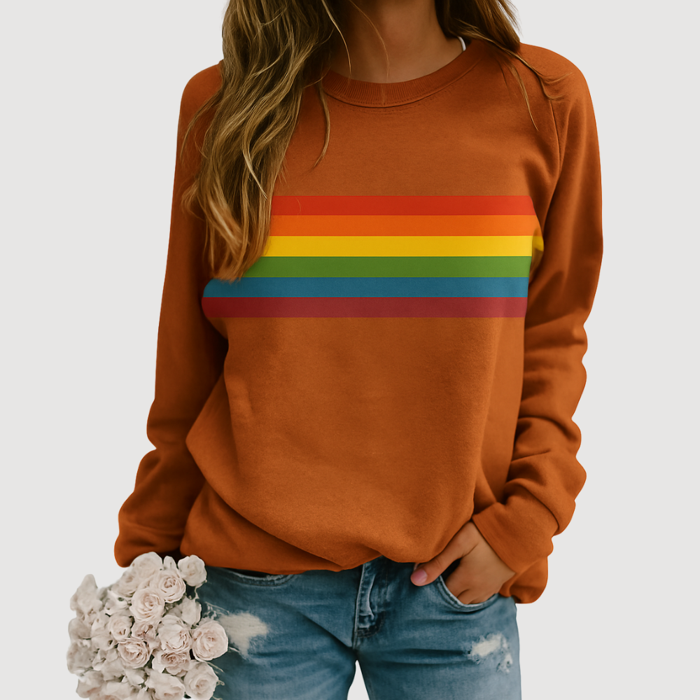 Milan Natural Fabric Crewneck Sweatshirt