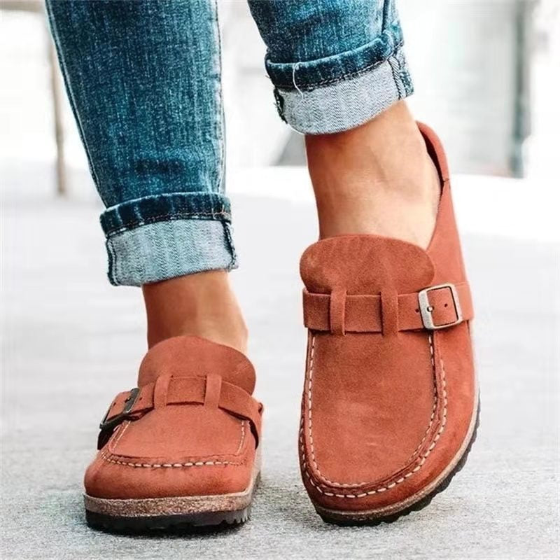 Copenhagen Natural Fabric Clogs