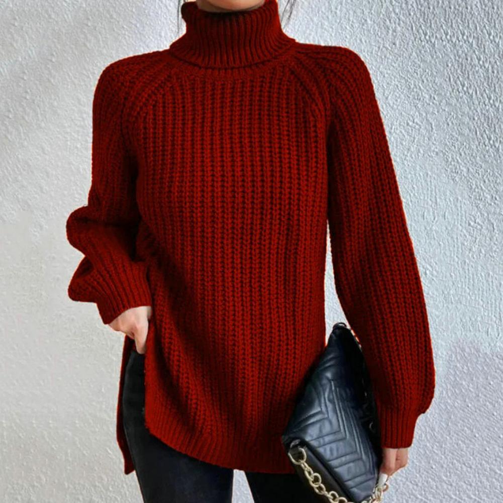 Milan Natural Fabric Rollneck Sweater