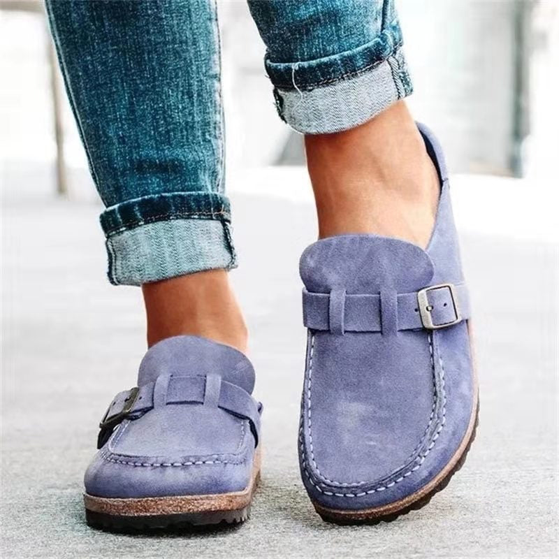 Copenhagen Natural Fabric Clogs