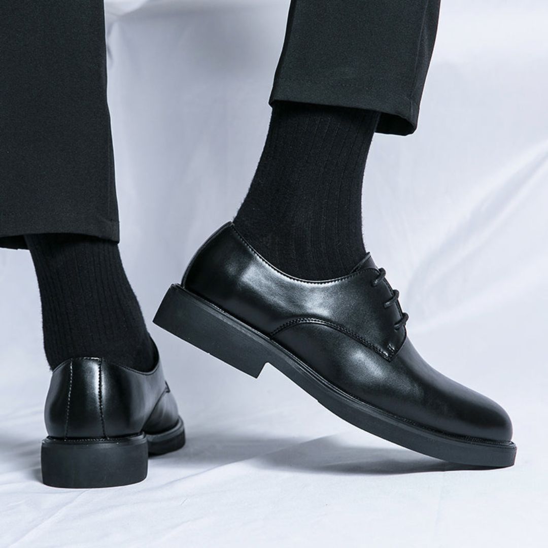 Milan Leather Derby Shoes
