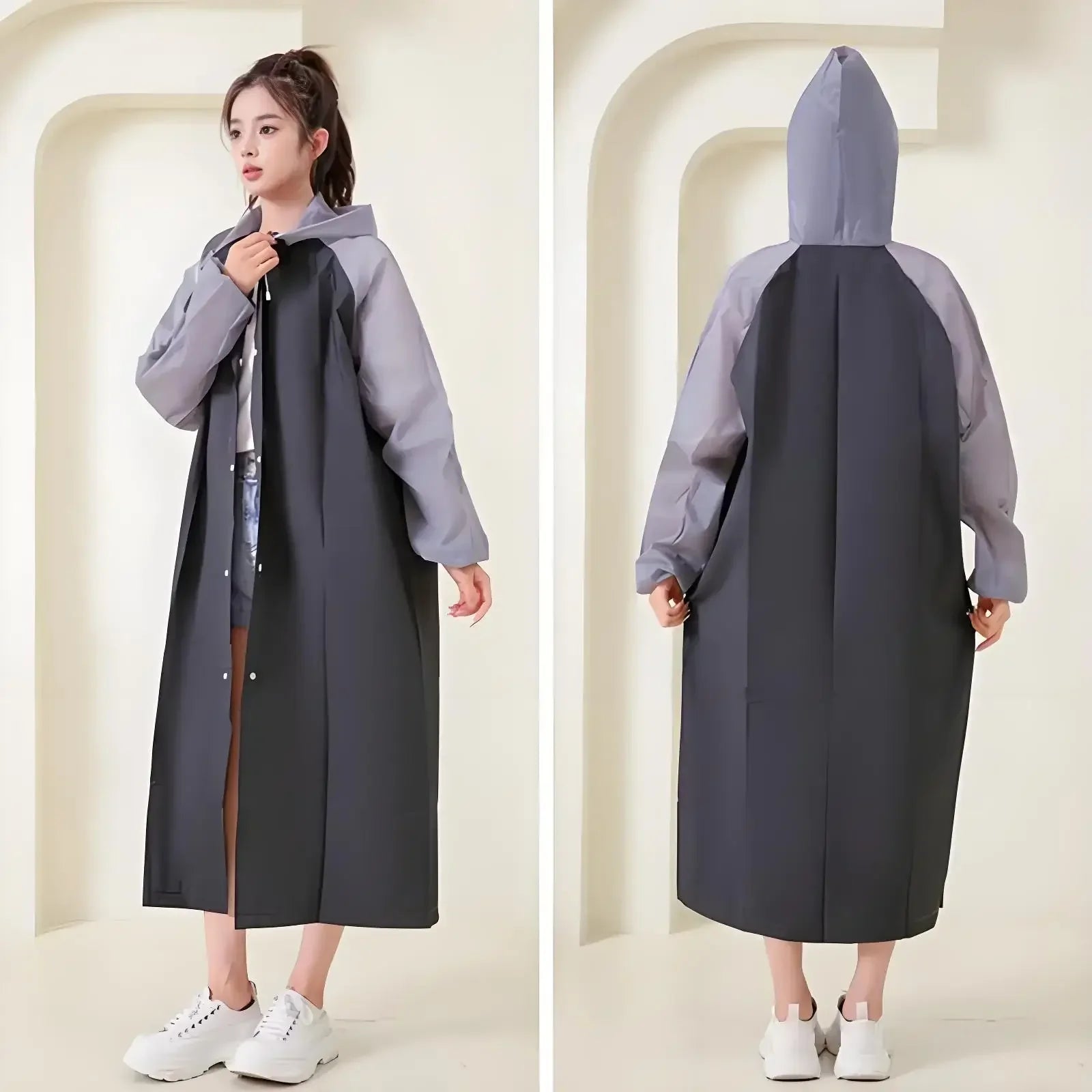 Lisbon Nylon Raincoat