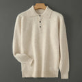 Milan Cashmere Polo Sweater