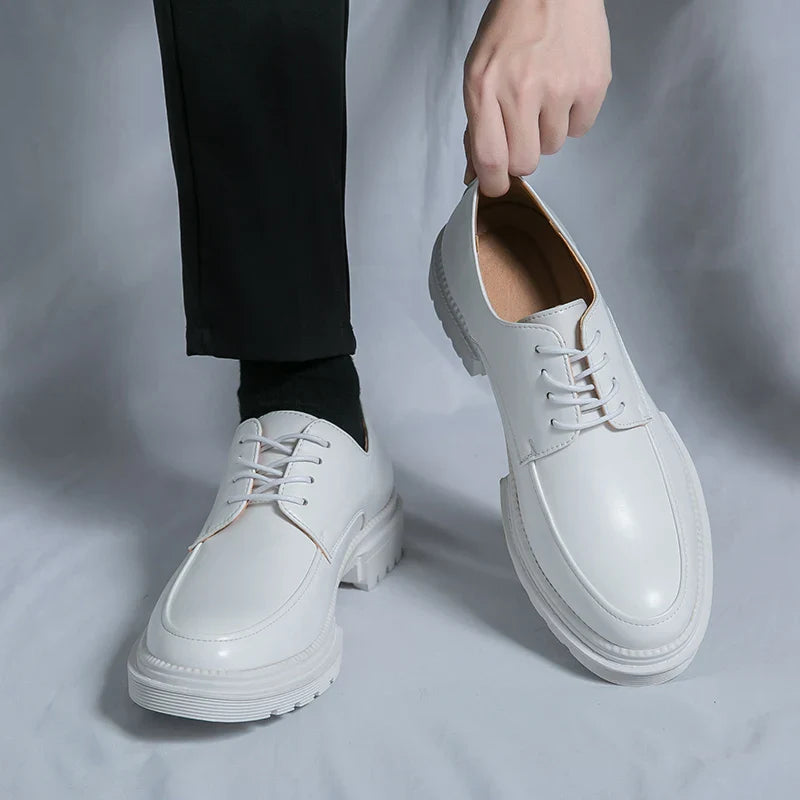 Milan Leather Oxford Dress Shoes