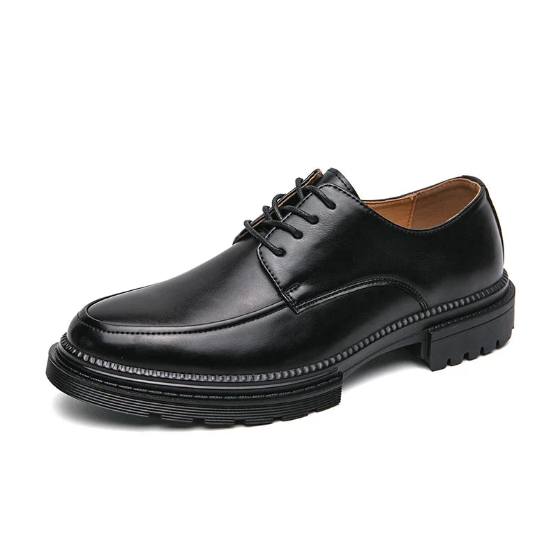Milan Leather Oxford Dress Shoes