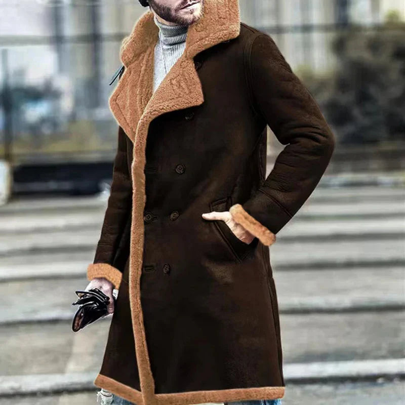 Turin Fleece Trench Coat