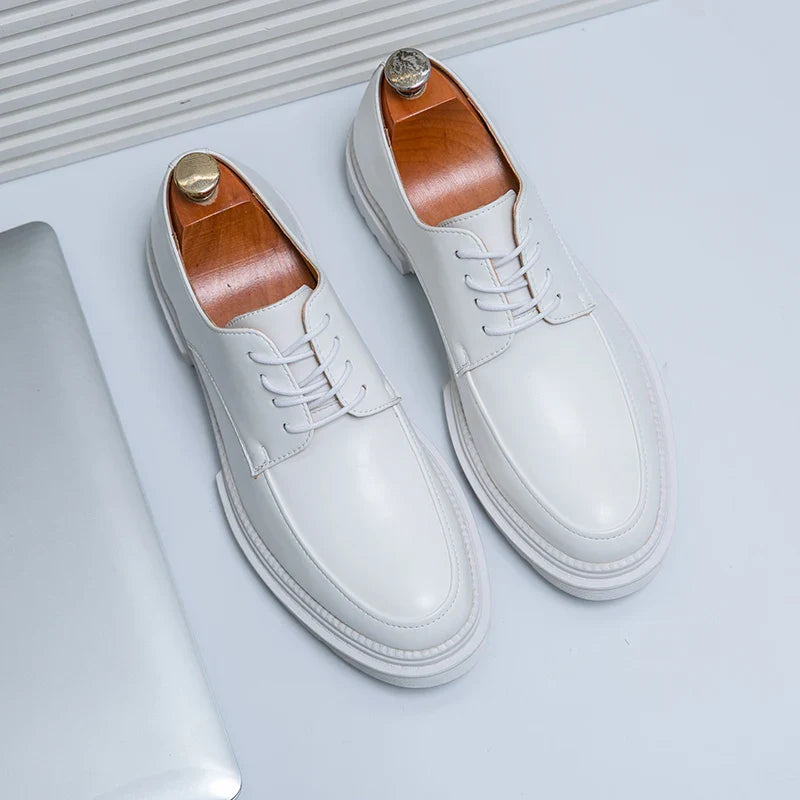 Milan Leather Oxford Dress Shoes