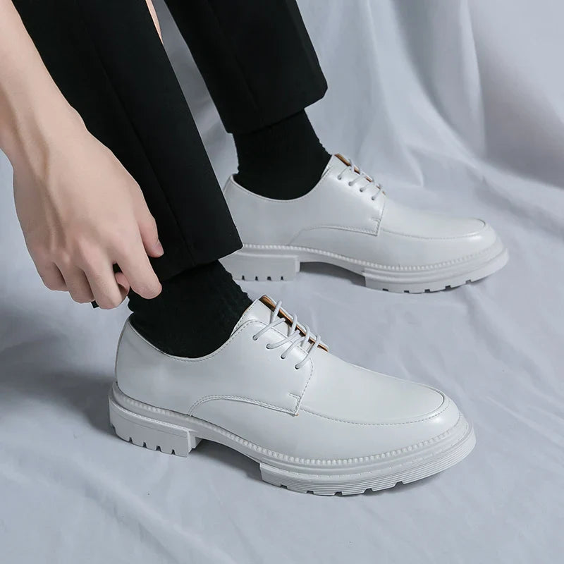 Milan Leather Oxford Dress Shoes