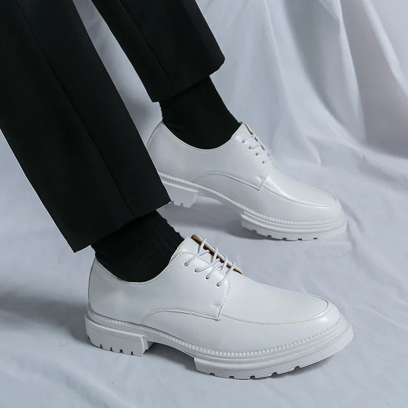 Milan Leather Oxford Dress Shoes