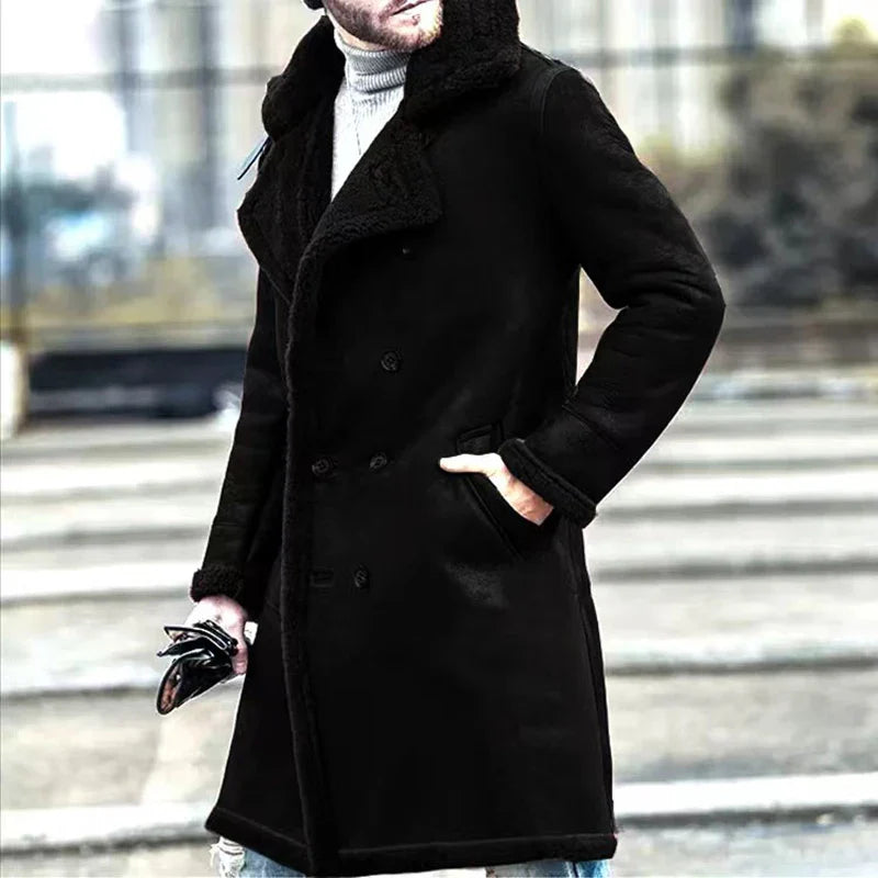 Turin Fleece Trench Coat