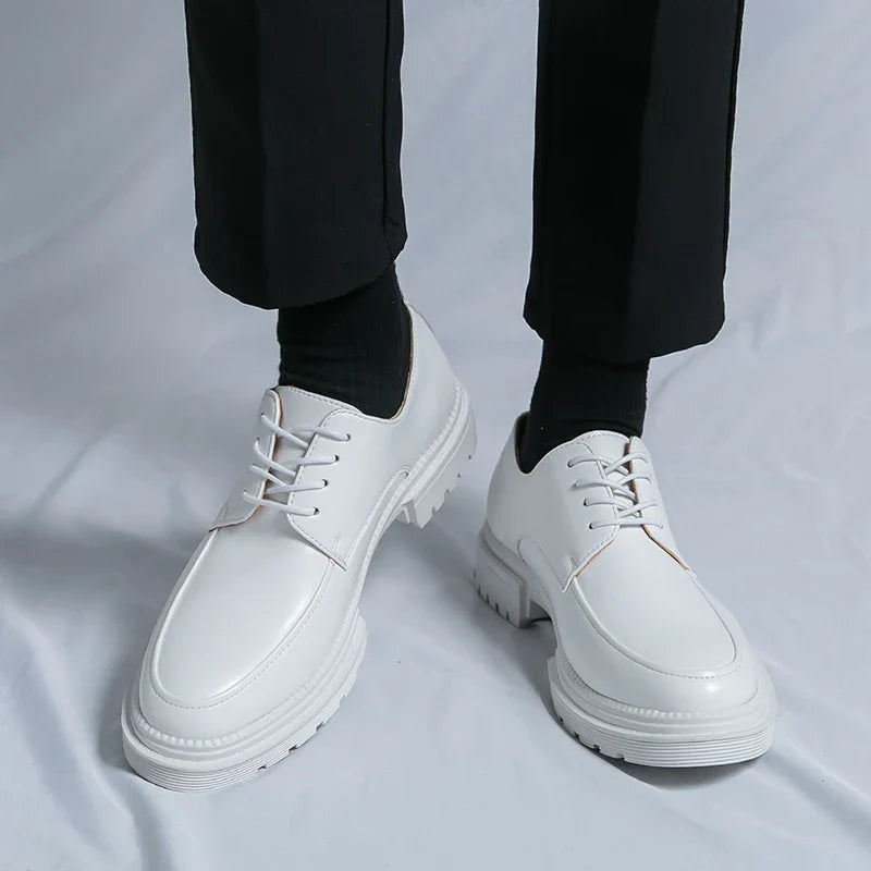 Milan Leather Oxford Dress Shoes