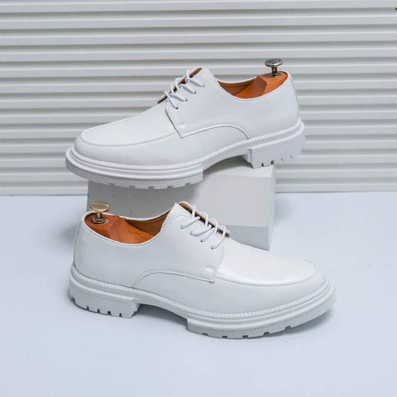 Milan Leather Oxford Dress Shoes