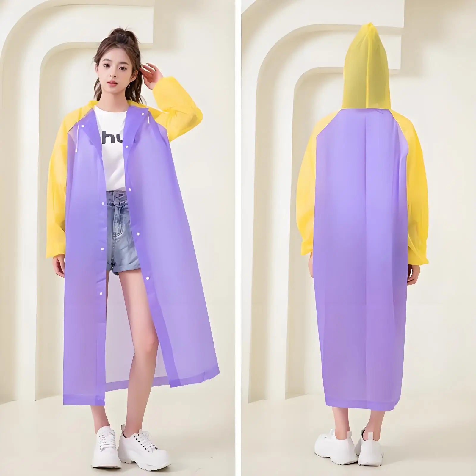 Lisbon Nylon Raincoat