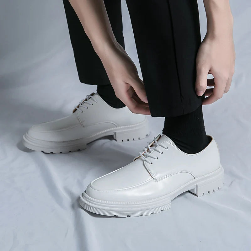 Milan Leather Oxford Dress Shoes