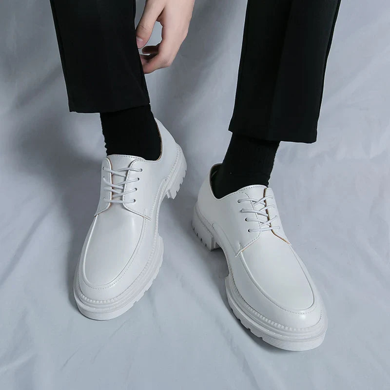 Milan Leather Oxford Dress Shoes