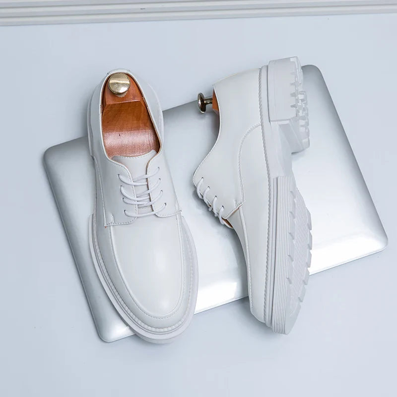 Milan Leather Oxford Dress Shoes