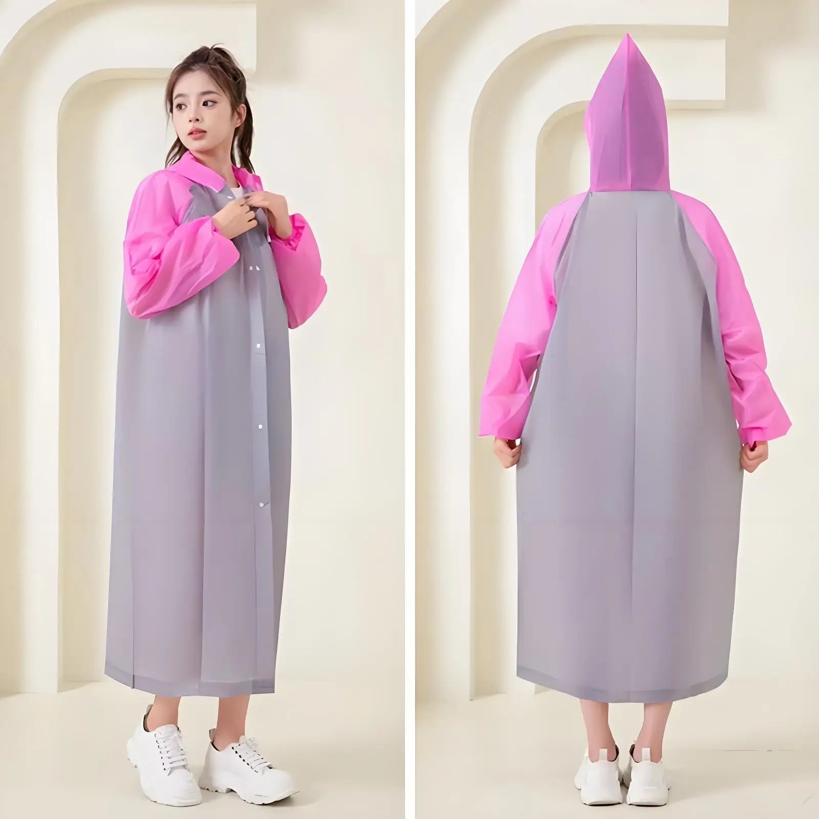 Lisbon Nylon Raincoat