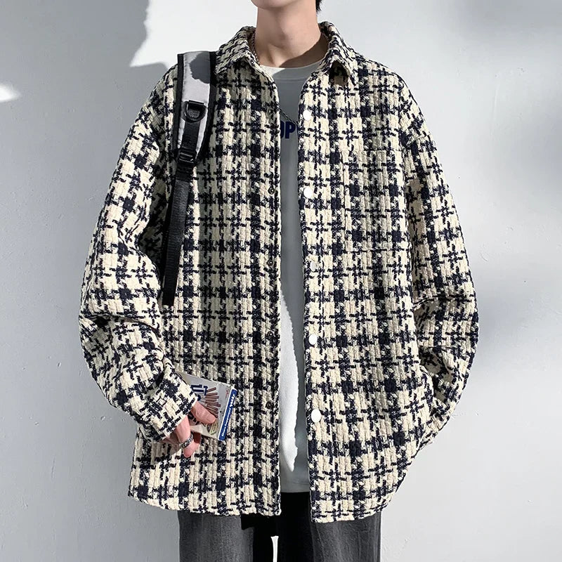 Milan Houndstooth Overshirt
