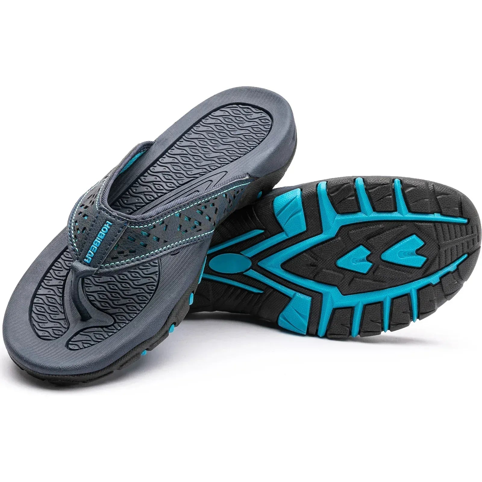 Orion Arch Support Leather Flip Flops