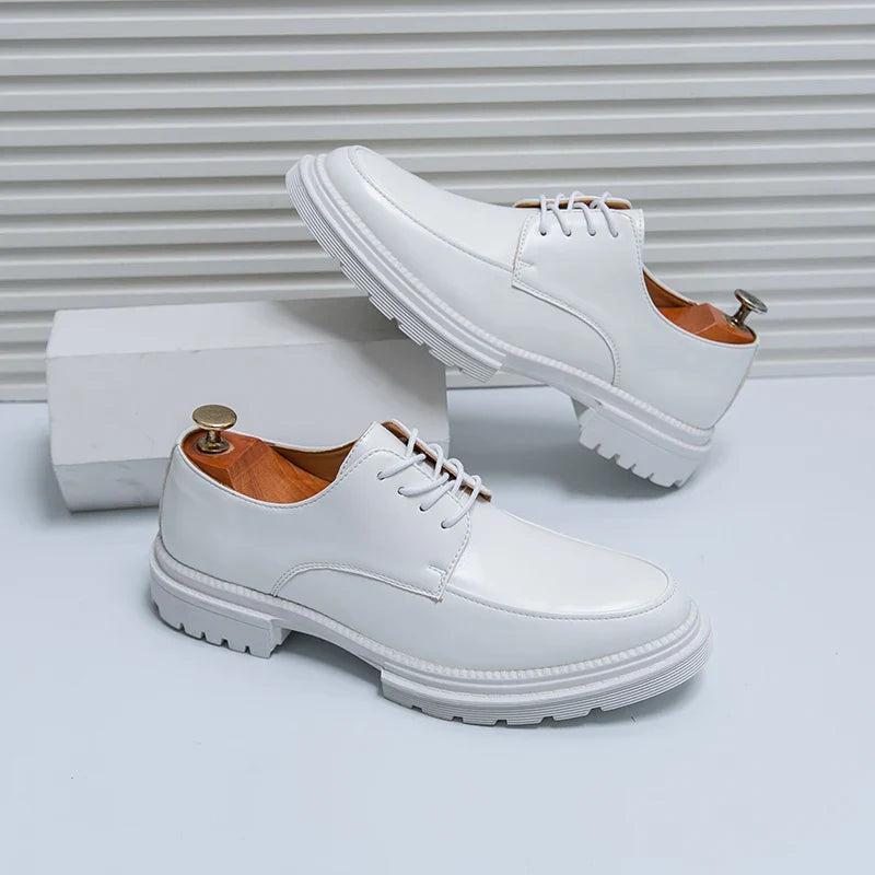 Milan Leather Oxford Dress Shoes