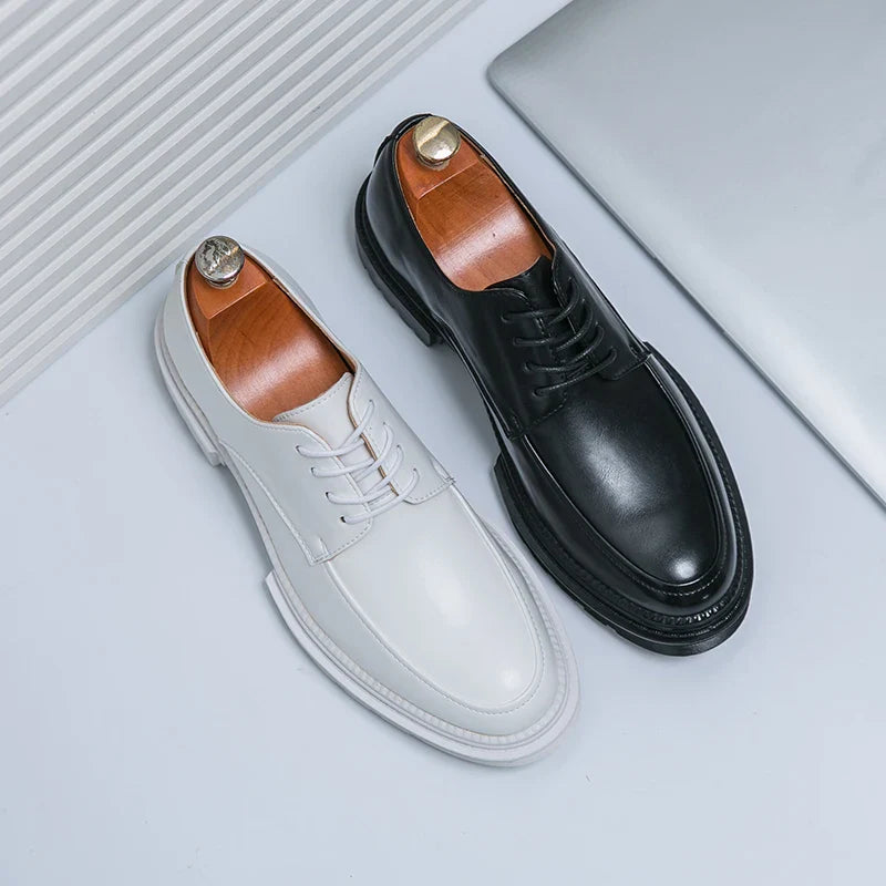 Milan Leather Oxford Dress Shoes