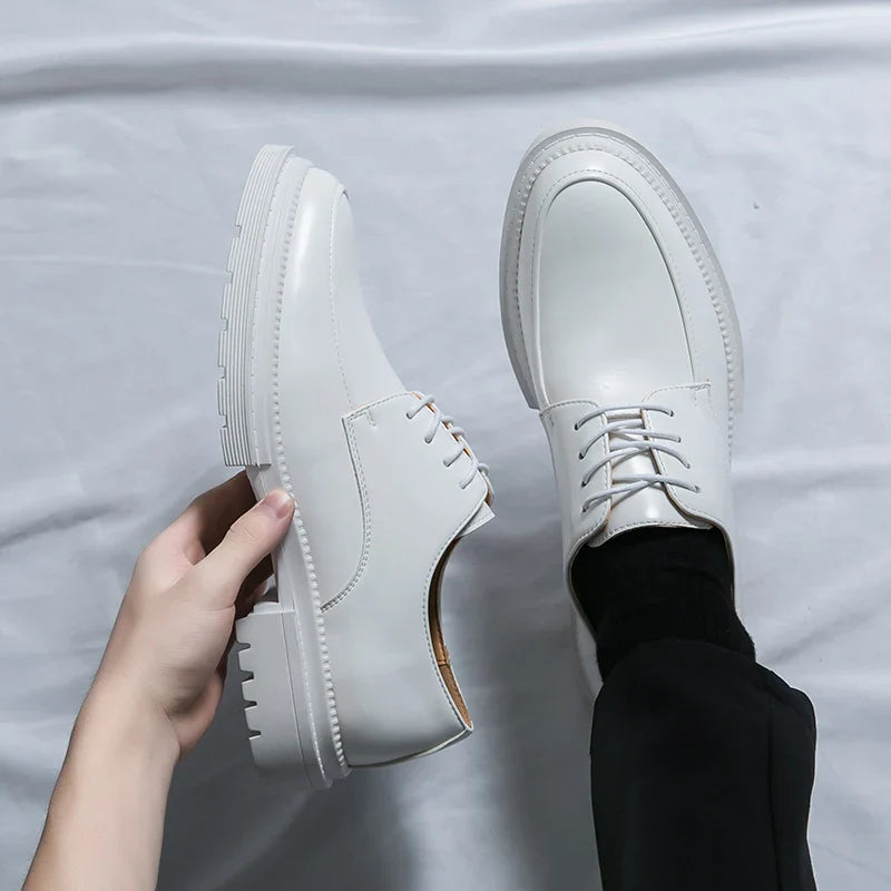 Milan Leather Oxford Dress Shoes