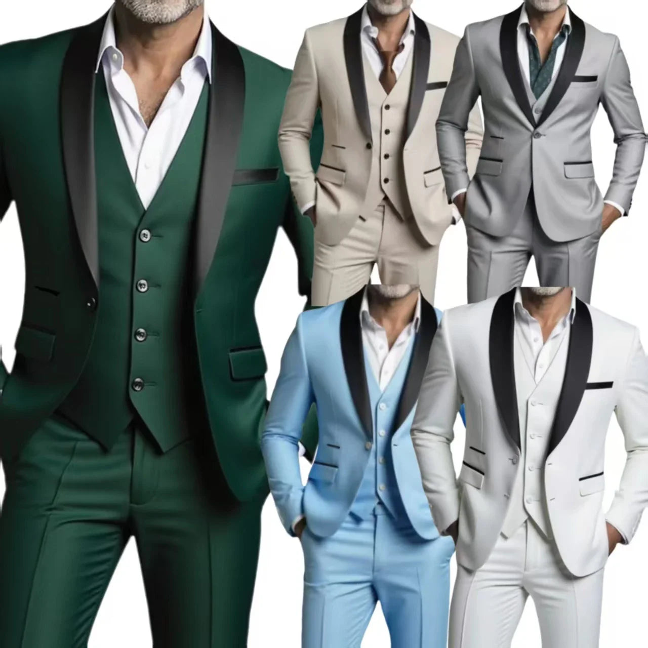 Rimini Wool Three Piece Suit
