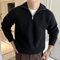 Marino Wool Quarter-Zip Sweater