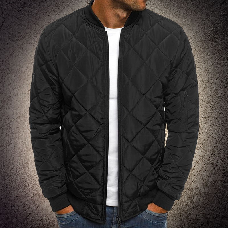 Napoli Quilted Bomber Jacket